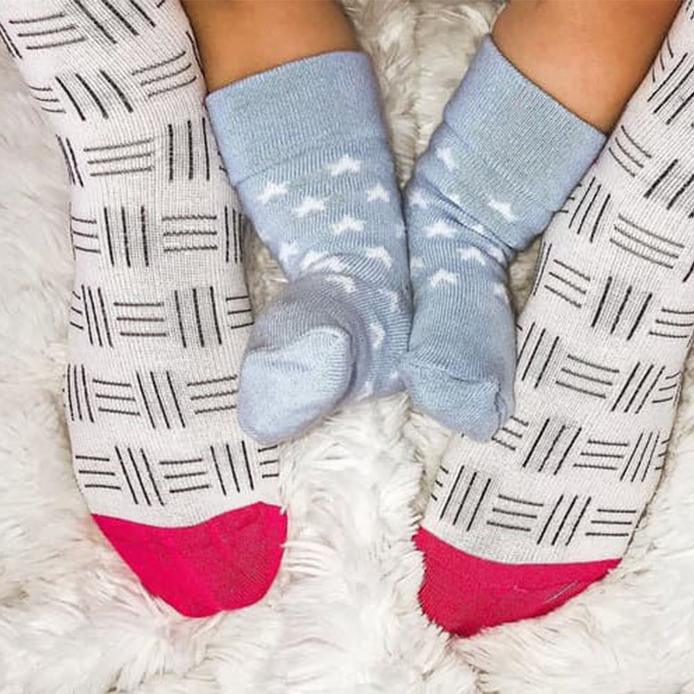Compression socks and child socks