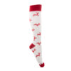 FITLEGS Red & White Compression Socks Side