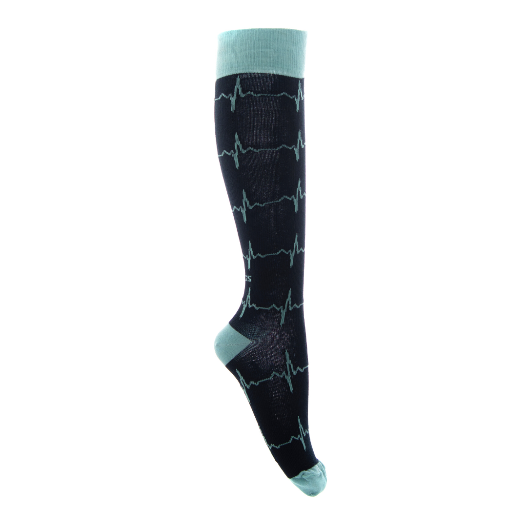GF402000  Fitlegs™ Below Knee Anti–Embolism Stockings Grip Teal