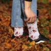 FITLEGS Red & White Compression Socks Outdoors