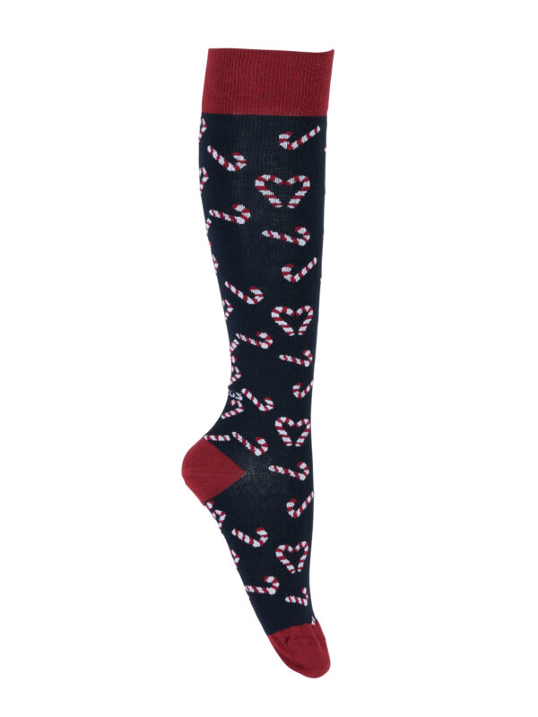 FITLEGS Red & Blue Compression Socks Side