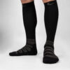 Fitlegs running compression socks. Sports and Recovery Socks Black