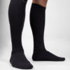 Black Sports Compression Socks Side